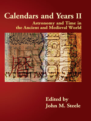 cover image of Calendars and Years II
